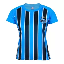 Camisa Grêmio Feminina Tricolor Dry-fit Original Licenciada