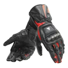 Guantes Para Moto Dainese Steel Pro Externo Negro/ Rojo Talla Xl