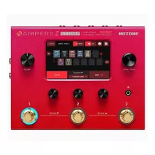 Procesador De Efectos Hotone Ampero Ii Stomp Mp300r Rojo