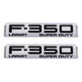 Emblema Oem Salpicadera F-350 Lariat 2017 2018 2019 2020