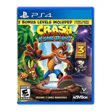 Crash Bandicoot N Sane Trilogy Ps4 Incluye 3 Juegos + Bonus