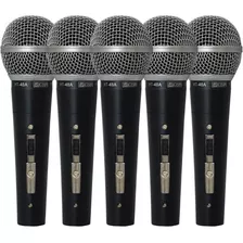 Kit De Microfones Com 5 Peças Com Chave Csr-48 Cor Preto
