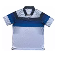 Camiseta Tipo Polo Oakley Hombre Talla L F071 Blanca