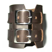 Brazalete Cuero Hombre Pulsera Cuero Ancho Hombre