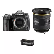 Cámara Dslr Pentax K-3 Mark Iii Con Lente 11-18mm Kit Grip