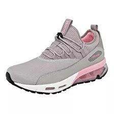 Tenis Mujer Boost Gris 094-155