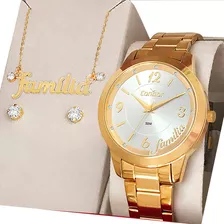 Relógio Condor Feminino Dourado 1 Ano De Garantia Original