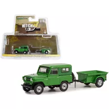 Greenlight 1:64 1972 Nissan Patrol & Cargo Trailer