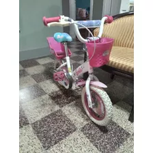 Bicicleta Barbie Rodado 12