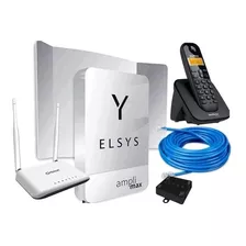 Kit Amplimax Internet 4g Roteador Wifi Telefone S Fio Ts3110