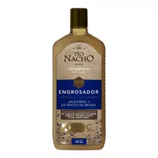 Shampoo Tío Nacho Engrosador Jalea Real Anti-caída De 415ml