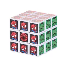 Marvel Velocidad Cubo Magico 3x3 Giro Sencillo Regalo 3...