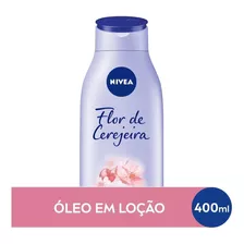  Loção Deo-hidratante Flor De Cerejeira & Óleo De Jojoba Nivea Óleos Essenciais Frasco 400ml