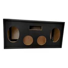 Cajón Para 2 Medios 6.5 - 2 6x9 Y Auto Estereo