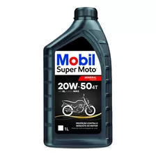 Lubricante Mobil Super Moto 4t 20w50 1lt