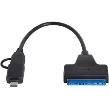 Cable Adaptador Convertidor De Sata 2.5 A Usb 3.0 Y Tipo C