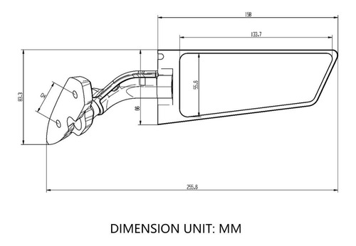 Par De Espejos Para Yamaha R3 2015 2016 2017 2018 2019 2020  Foto 7