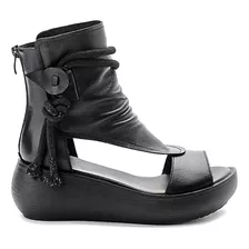 Sandalias De Moda Mujer Romanas Sandalias Plataforma Dama