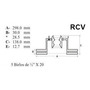 Disco Frenos Del Para Ford E-150 Econoline Club Wagon 1992