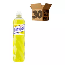 Kit 30 Detergente Neutro Limpol Em Squeeze 500ml