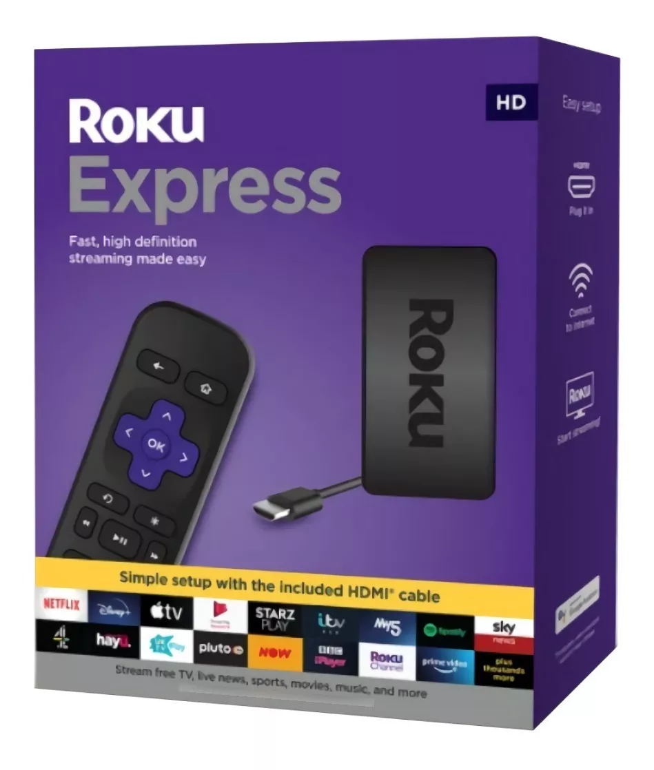 Roku Express Smart Streaming Android Tv Box Chromecast