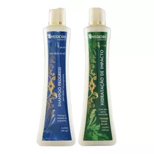 Shampoo Progress + Hidratação De Impacto Midori Profissional