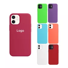 Capa Capinha Case Compatível iPhone 11 Silicone Aveludada