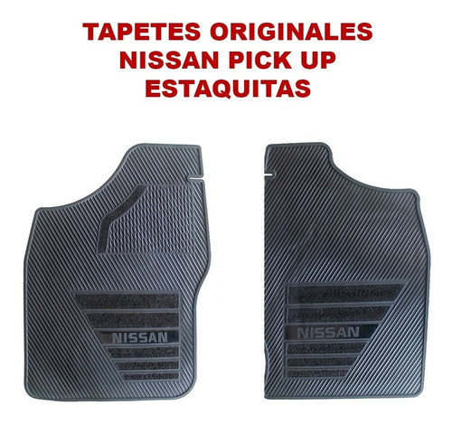 Tapetes Originales Nissan Pick Up Estaquitas 1992-2015 Foto 2