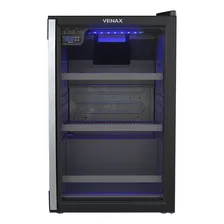 Cervejeira Venax Blue Light 100l Preto Fosco - 220v