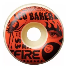 Ruedas De Skate Spitfire Baker Pro Radial 99a 53mm / Renace