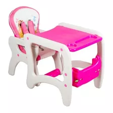 Silla De Comer Sit-up Rosado Infanti Color Rosa