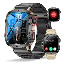 Militar Reloj Inteligente Hombre Llamadas Impermeable Reloj