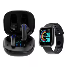 Kit Audífonos In-ear Inalámbricos Con Smartwatch Gratuito