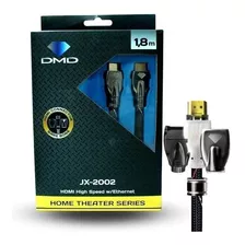 Cabo Diamond Hdmi Jx-2002 Desmontável Dmd 1.8m