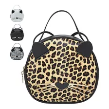 Bolso De Hombro Lepard Para Mujer, Bolso Con Orejas De Gato