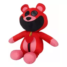 1 Pequeño Animal De Peluche Sonriente, Oso Rojo Color Bobby Bearhug