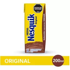 Nesquik Original Chocolatada Listo Para Tomar X 200ml