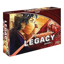 Juego De Mesa Pandemic Legacy Season 1 Red Edition | Juego D