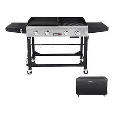 Royal Gourmet Gd401c Combo De Parrilla Y Plancha De Gas Port