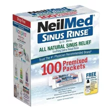 Neilmed Sinus Rinse 100 Pacotes/ Refil P Higienizador Nasal