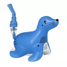 Nebulizador De Compresor Philips Respironics Sami The Seal Azul 110v