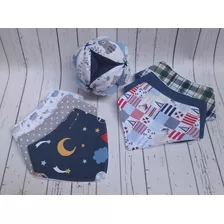 Set De 5 Bandanas + Pelota Montessori