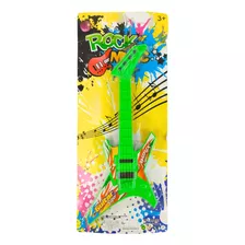 Guitarra De Plástico Para Niños Con Cuerdas Juguete Infantil