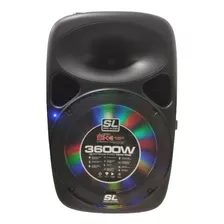 Cabina De Sonido Activa 15 Incluye Base-micrófono-luces Led