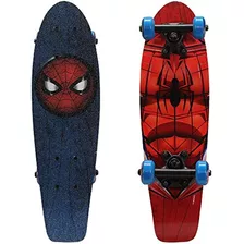 Playwheels Ultimate Spiderman 21 Wood Cruiser Skateboard Spi