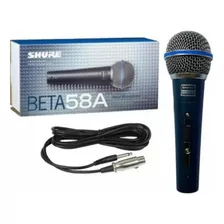 Microfono Profesional Alambrico Shure Beta 58a