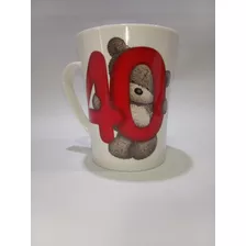 Mug Tazón Hugs 40 Años Original Importado 