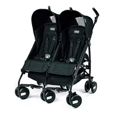 Peg Perego Pliko Mini Doble Cochecito De Bebé, Onyx