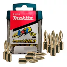 Bits Phillips Torção Gold 25mm Ph02 Kit C/20 B-69216 -makita