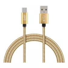 Ghia Usb A - Microusb B, 1m Cable Usb 2.0 Micro-usb B Oro